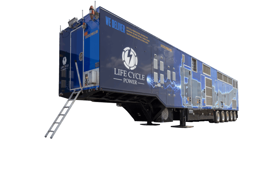 Mobile gas turbine